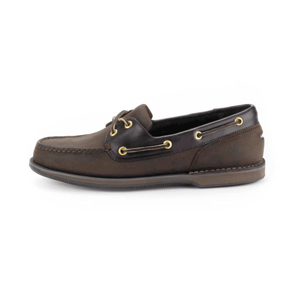 Sapatos De Vela Rockport Homem Marrom Escuro - Perth - 85693LFRE